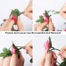 Miracliy 20 PCS Artificial Flower Garland,Fake Pink Hanging Rose Flower Vines for Wedding Home Party Birthday Decor