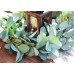 Miracliy 3 Pack Eucalyptus Garland, Lambs Ear Greeney Garland Faux Leaves Vine for Wedding Centerpiece Mantle Table Party Home Farmhouse Devor (6.5ft/pcs)