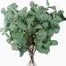 Miracliy 6pcs Artificial Eucalyptus Leaves Stems Faux Large Eucalyptus Greenery Stems for Vase Home Wedding Decor